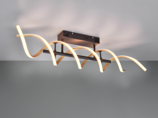 LED Deckenlampe, Switchdimmer, Lichtfarben einstellbar, LO 90 cm