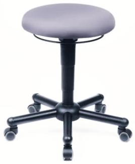 meychair meychair Hocker XXL 10025 A19-TR-ST-XXL Rollen grau