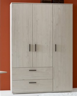 Arthur Berndt Kleiderschrank »Mathea«, 3-türig, Nordic Wood, 188x51x130 cm