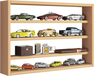 VCM Wandvitrine Osado 919884 Buche H. 40 x B. 60 x T. 10 cm