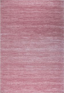 Vimoda Teppich Kurzflor Rosa Meliert Farbecht, Rechteckig, Höhe: 10 mm, Pflegeleicht