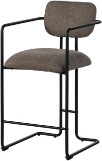 Barstuhl 49x56x94 hellbraun RUBY #202 - 2er Set