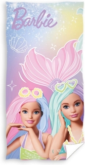 Mattel® Strandtuch Barbie Badetuch Handtuch Strandtuch 70 x 140 cm