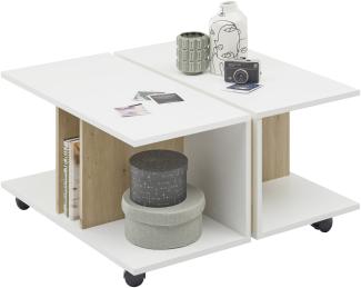 Couchtisch >Milena< in Weiß - 75x45x75cm (BxHxT)