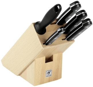 Zwilling TWIN Gourmet Messerblock 6 tlg. Küchenmesser Kochmesser