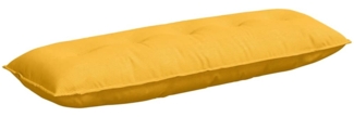 vidaXL Rückenkissen Helles Gelb 140 x 50 cm Cordstoff 42014871