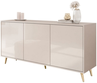 Lookway Kommode SANAYI in Kaschmir auf Füßen