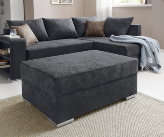 COLLECTION AB Hocker John, Frei im Raum stellbar, wahlweise mit Federkern