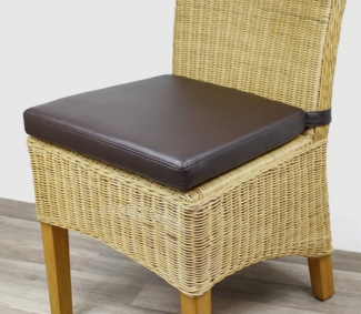 Sitzp. LARISSA 6x PU dunkelbraun