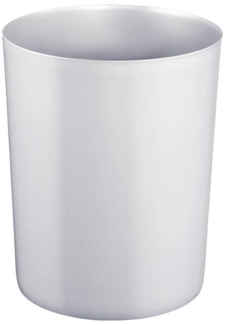 Papierkorb 13l H300xØ245mm schwer entflammbar Ku. lichtgrau ZWINGO