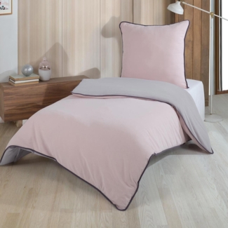 Traumschlaf Bettwäsche Lunara rose|240x220 cm + 2x 80+80 cm