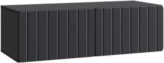 vidaXL Wandmontierter TV-Schrank Schwarz 98 x 41 x 30 cm Holzwerkstoff 898356