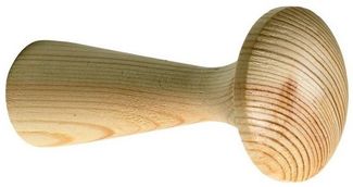 Hettich Mantelhaken 5,0 x 5,0 x 10,0 cm Kiefer roh - 1 Stück