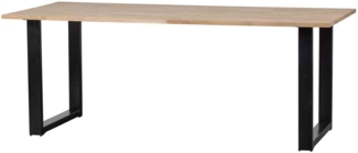 Esstisch Tablo Eiche mit U-Gestell, 220 cm