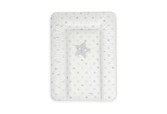 Wickelauflage Wickelauflage 70x50 cm, 70x75 cm, 70x85 cm, Wickelauflage waschbar für Mädchen und Kinder 70x50 cm Stelle grigie