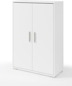Aktenschrank Clermont (BxHxT: 79,1 x 114 x 35 cm) in weiß - 79,1 x 114 x 35 cm (BxHxT)