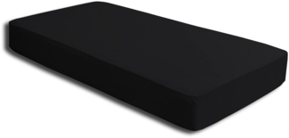 One Home Spannbettlaken Heavy, Jersey, Gummizug: rundum, (1 Stück), Baumwolle, erhöhtes Flächengewicht