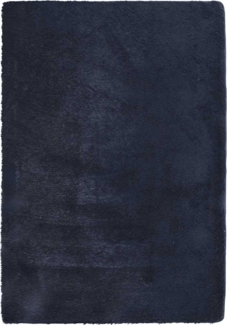 vidaXL Teppich Shaggy Hochflor NAVARRA Marineblau 160x230 cm Polyester 4102843