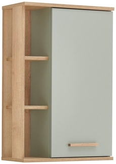 Lomadox Hängeschrank NANNING-66 Riviera Eiche Nb. mit Salbei Nb. 50,5/74,5/20,5 cm