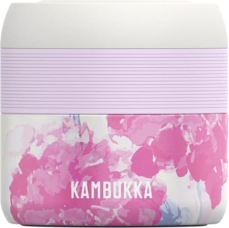 Kambukka Bora Lunchbox 400 ml Salatbox Meal Prep Frischhaltebox Essensbox Blumen