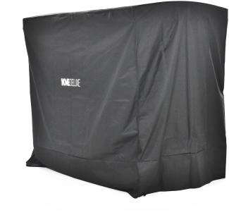 HOME DELUXE Abdeckung für Hollywoodschaukel DESCANSO - 198 x 125 x 179 cm Schwarz