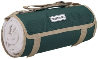 Outdoordecke Picknickdecke 125x150 cm beschichtete Unterseite, anndora, wasserabweisend - schnell zusammenrollar - praktischer Trageriemen