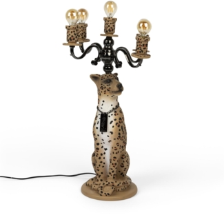 Stehlampe Gekrönter Panther | Design Leuchte von Bold Monkey