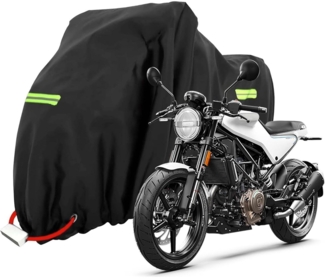 XXXL Motorradabdeckplane Wasserdicht Outdoor Schutzhülle 245x105x125cm