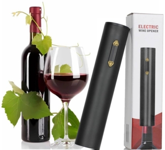 Blusmart Korkenzieher Elektrischer Korkenzieher Wein öffner, (Automatischer einflaschenöffner, 1 tlg, Batteriebetriebener kabelloser Weinöffner), Geschenke für Weinliebhaber( Batterien nicht enthalten)