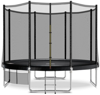 HOMALL Gartentrampolin Ø 183 cm Kindertrampolin Gartentrampolin mit Sicherheitsnetz, (228 cm, (228 cm, Ø 228/305/366/427 cm, Outdoor Gartentrampolin mit Zubehör, Fitness-Trampolin)