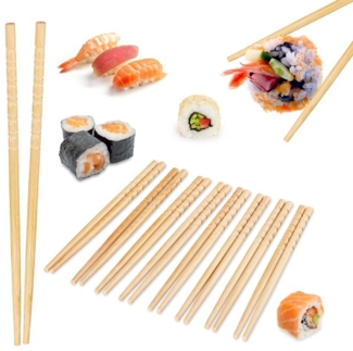 20 x Paar Essstäbchen Bambus 10029712