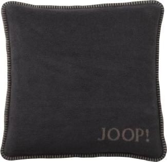 JOOP! Dekokissen JOOP! UniDoubleface Kissen mit Füllung 651129 anthrazit-taupe 50x50 cm