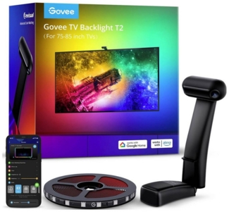 Govee - Envisual TV Backlight T2 with Dual Cameras 55" - 65" EEK G