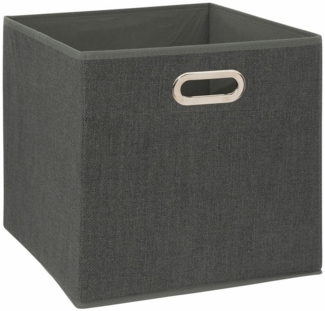 5five Simply Smart Aufbewahrungskorb Mix N Modul, Dunkelgrau meliert, 31 x 31 cm