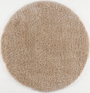 Sanat Hochflor-Teppich Porto, rund, Höhe: 45 mm, Wohnzimmer, Langflor, Shaggy Teppich