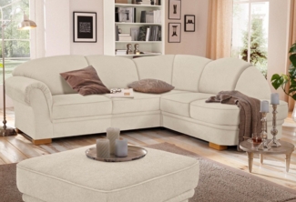 Home affaire Ecksofa Amrum L-Form, wahlweise mit Bettfunktion und Ottomane links/rechts