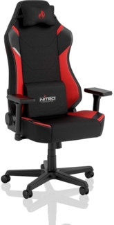 Gaming Stuhl Bürostuhl X1000 Ergonomisch Schreibtischstuhl Schwarz/Rot