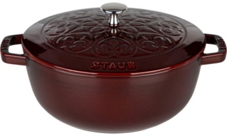 Staub La Marmite 24cm rund, Grenadine, Gusseisen