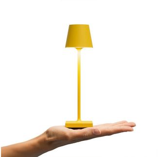 SIGOR LED Tischleuchte NUINDIE Pocket Sonnengelb, Dimmbar, LED fest integriert, Warmweiß
