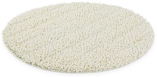 Wecon home Basics Badematte Benno, Höhe 22 mm, Polyester, rund, waschbar, rutschfest, sehr weich, strapazierfähig, Chenille, robust