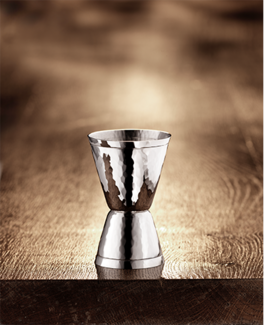 Robbe Berking Martelé 90g versilbert Messbecher