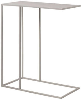Blomus Beistelltisch FERA, Tisch, Stahl pulverbeschichtet, Mourning Dove, 50x25 cm, 66013