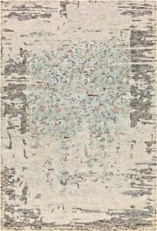 Arte Espina Teppich Damast 8067 Grau / Mint 120x180 cm