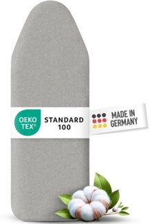 Arteneur Bügelbrettbezug, Made in Germany, OEKOTEX100, Zubehör für alle Bügeltische dank 5 Größen, Vergleichssieger, Hitzereflektierend, Gummizug