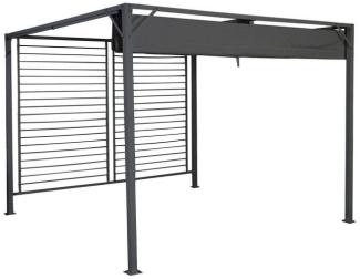 Pergola DKD Home Decor Grau 300 x 300 x 230 cm Stahl