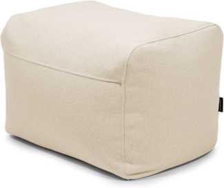 Sitzsack ‘Pouf Plus 70‘, Bezugstoff - Dunes, 100% Olefin, Sand, 45x60x70 cm cm.