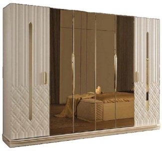JVmoebel Kleiderschrank Moderner Kleiderschrank Luxus Schrank Holz Schränke Hochglanz Italien Made in Europa