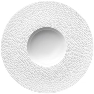 Guy Degrenne Teller tief 28 cm mit breiter Fahne Collection L Fragment