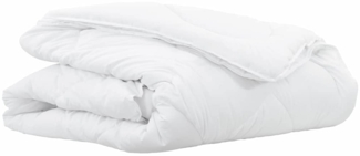 vidaXL Decken & Bettdecken Weiß 140 x 220 cm Polyester 42007787