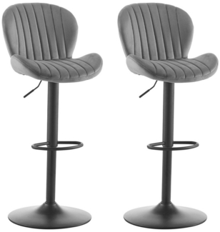Ofcasa Barhocker Muschelförmige Barstuhl (2er Set), Höhenverstellbarer Drehstuhl